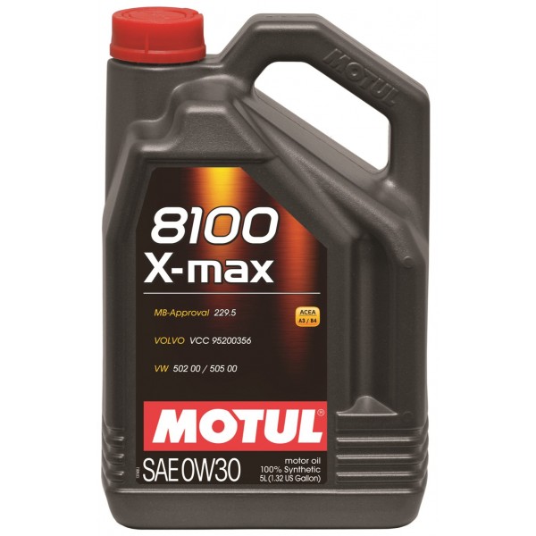 Масло моторное MOTUL 8100 X-max 0W30 A3 / SL