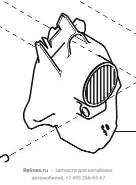 Крышка ремня водяного насоса для автомобилей HAVAL. арт. 1307200XEC71