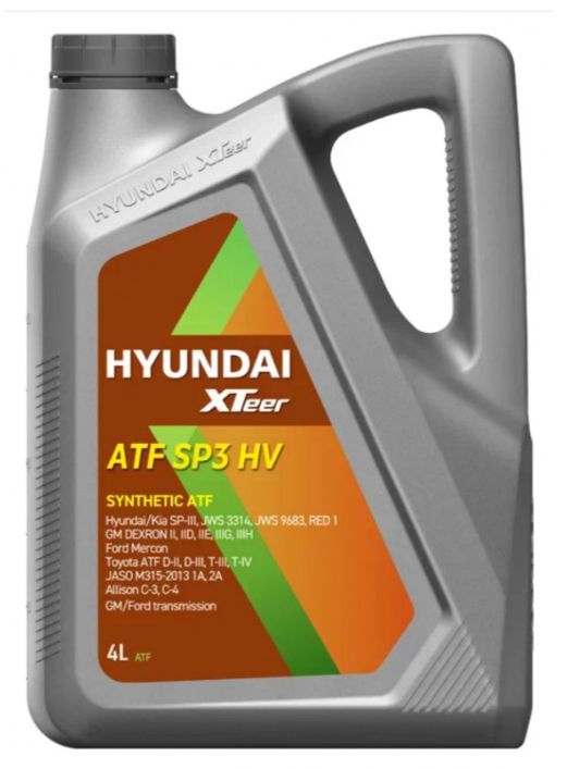 Масло трансмиссионное HYUNDAI / KIA XTEER ATF SP3 