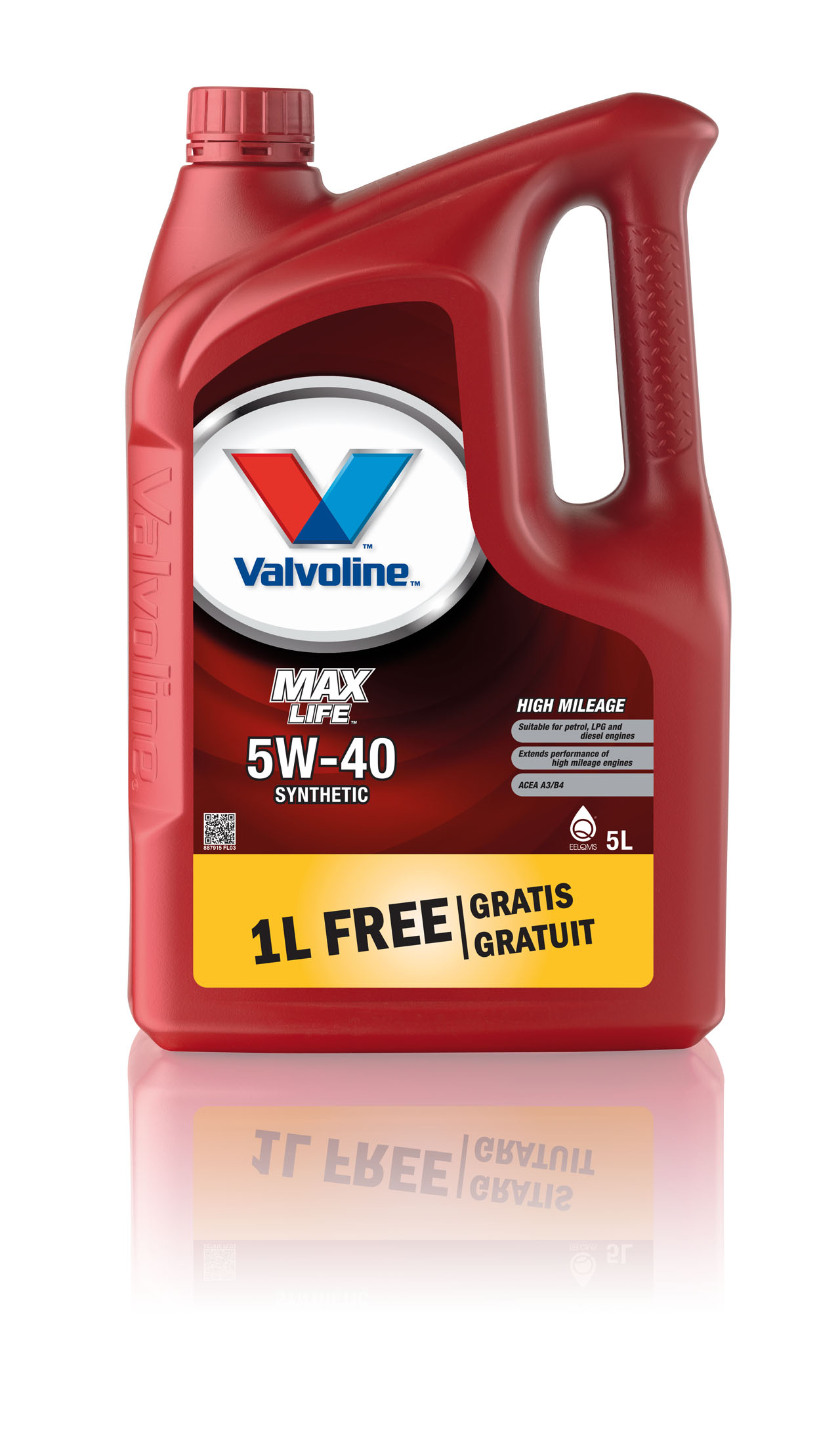 Valvoline MaxLife Synthetic 5W-40