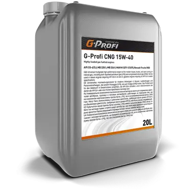 Масло моторное G-Profi CNG 15W-40