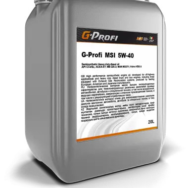 Масло моторное G-Profi MSI 5W-40