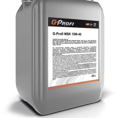 Масло моторное G-Profi MSK 15W-40