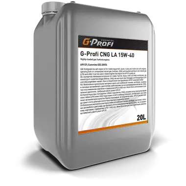 Масло моторное G-Profi CNG LA 15W-40