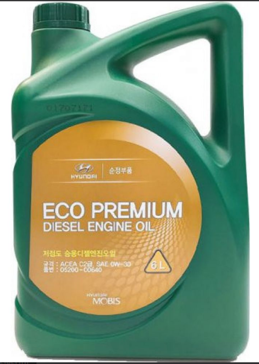 Масло моторное HYUNDAI / KIA ECO PREMIUM DIESEL 0W-30