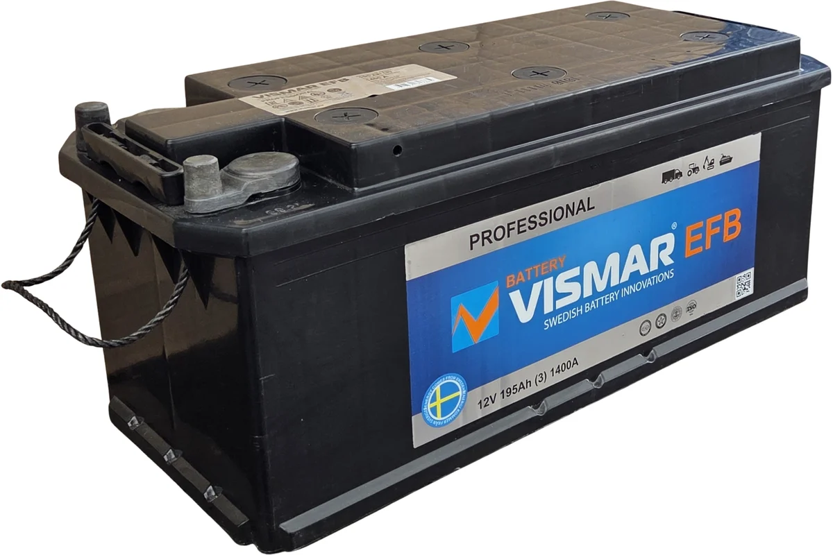 Аккумулятор VISMAR PROFESSIONAL 6СТ-195 EFB N 1400A