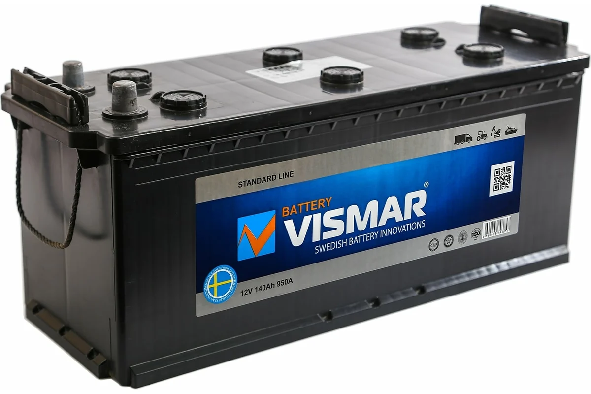 Аккумуляторная батарея VISMAR ST 6СТ-140 N 950A