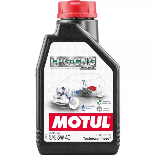 Масло моторное MOTUL LPG-CNG 5W40 C3 / SN+