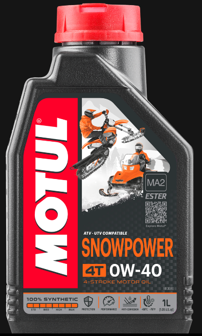 Мотор.масло MOTUL SNOWPOWER 4T 0W40