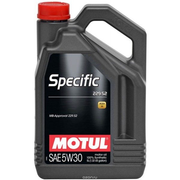 Масло моторное MOTUL SPECIFIC  229.52 5W-30