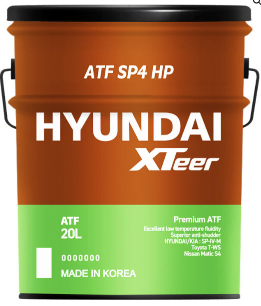 Масло трансмиссионное HYUNDAI / KIA XTEER ATF SP4 